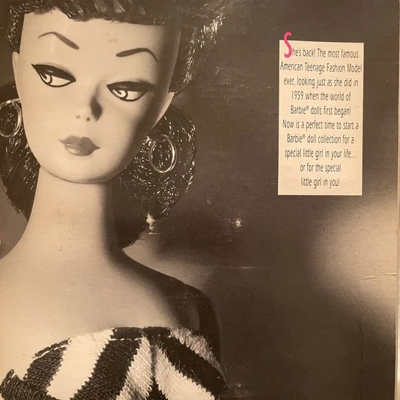 35th Anniversary Barbie 1959 vintage